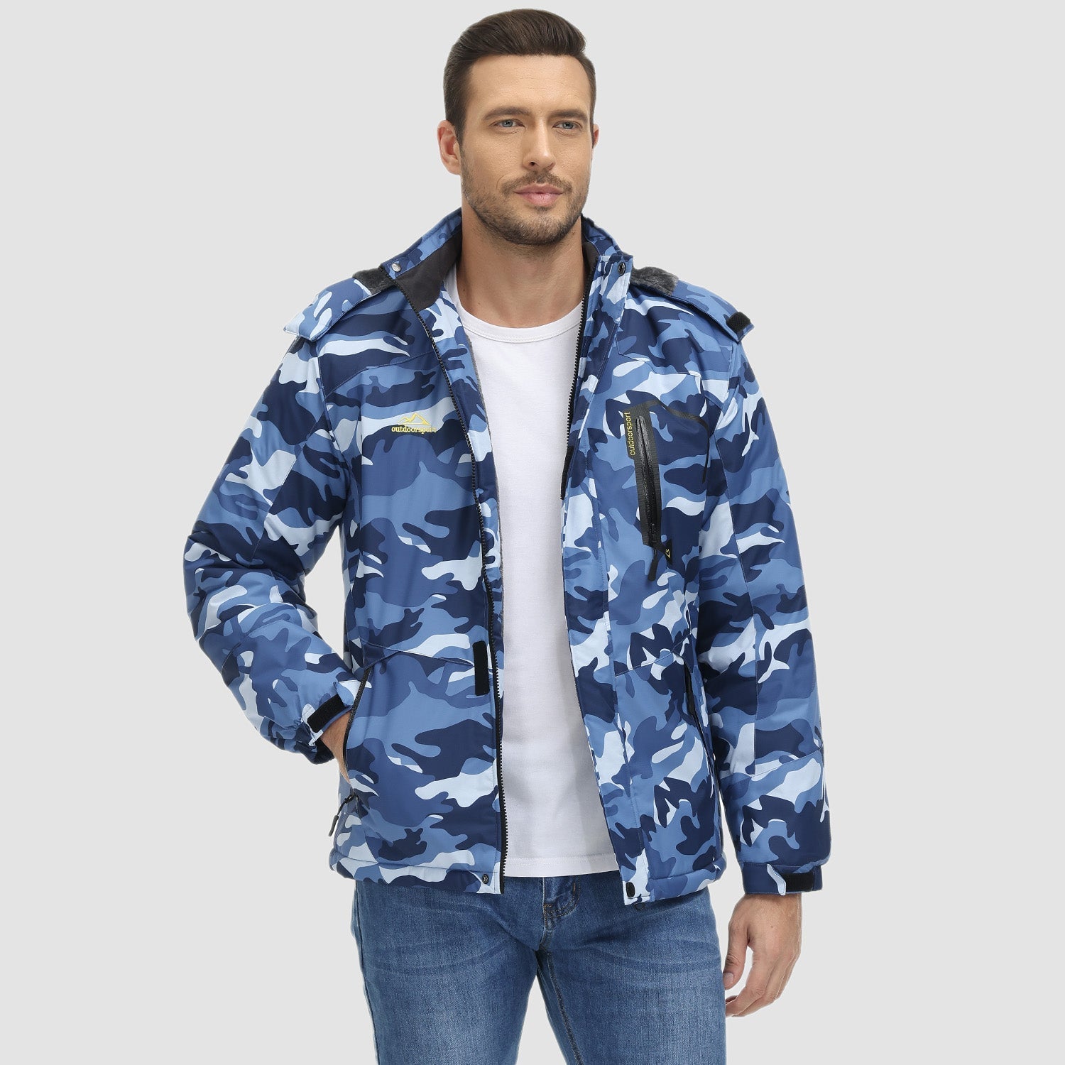 Men's Winter Jacket Waterproof