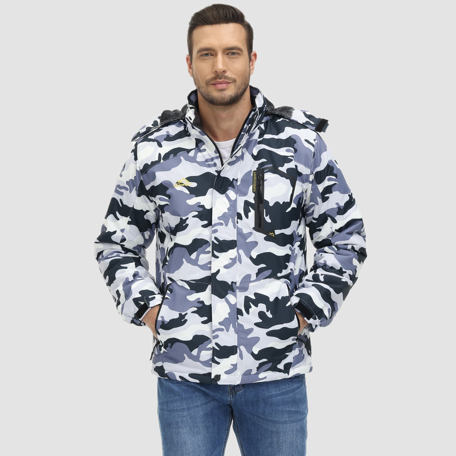 Men's Winter Jacket Waterproof