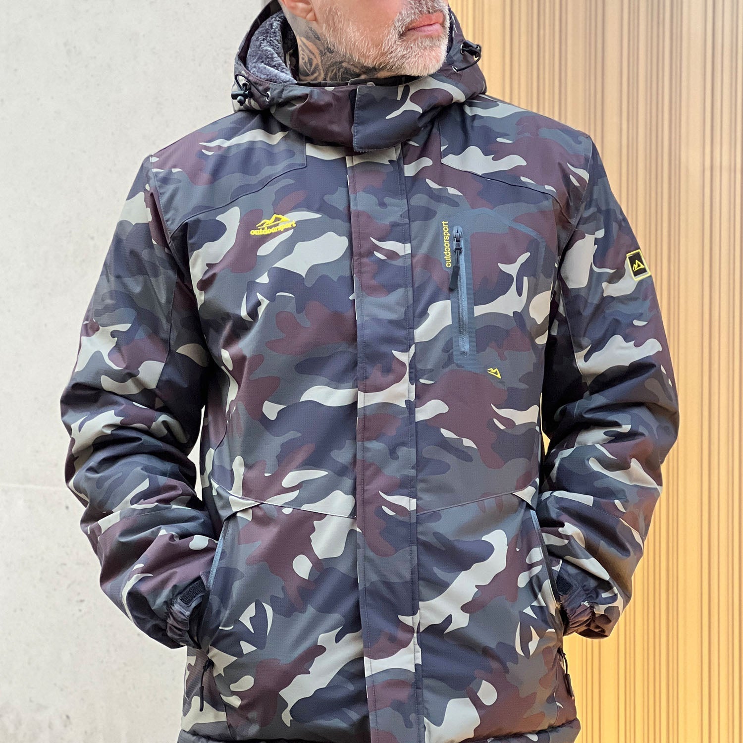 Men's Winter Jacket Waterproof