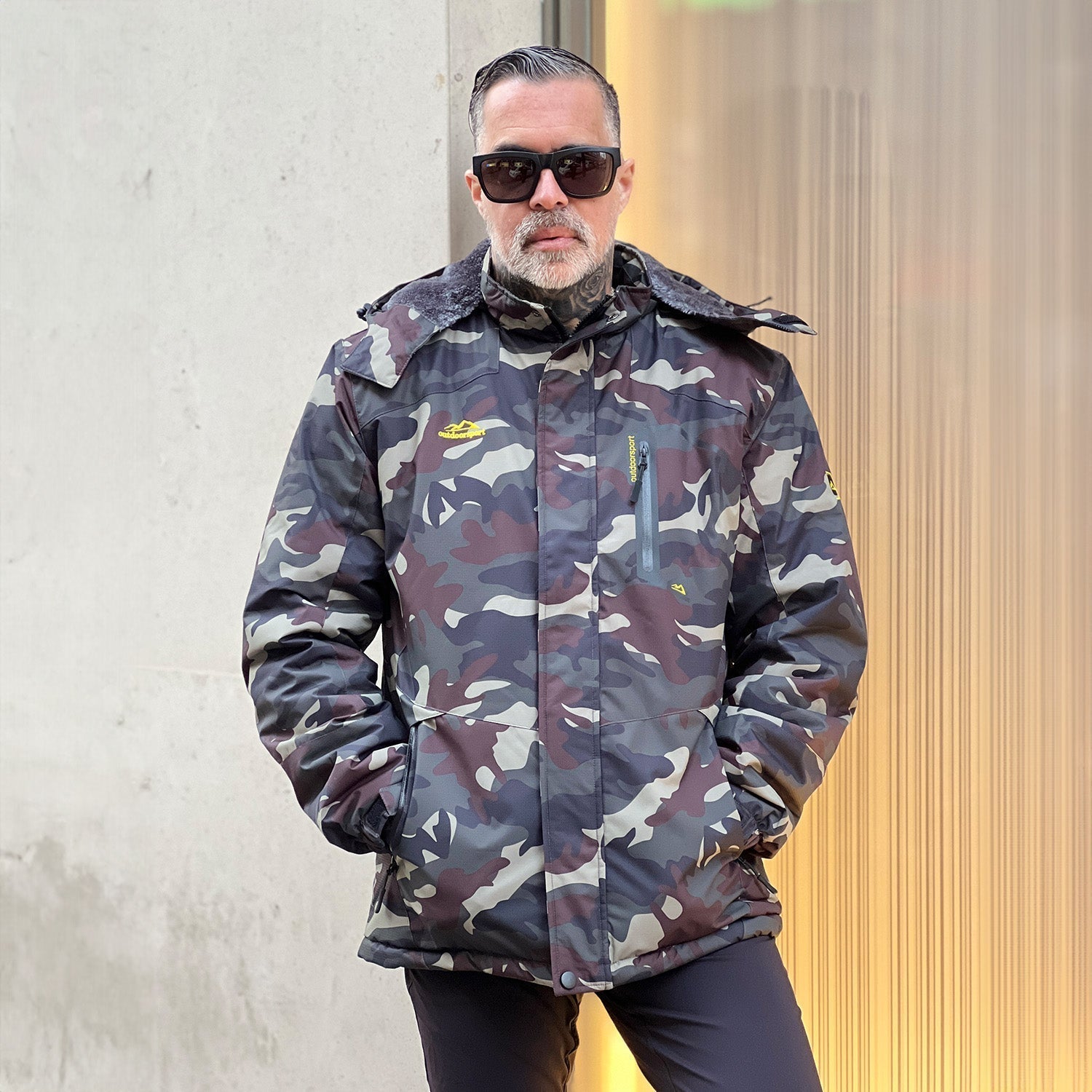 Men's Winter Jacket Waterproof