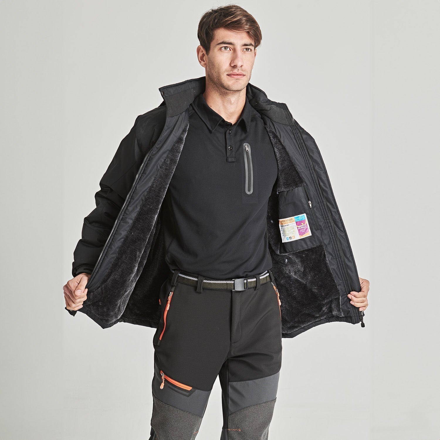 Men's Winter Jacket Waterproof