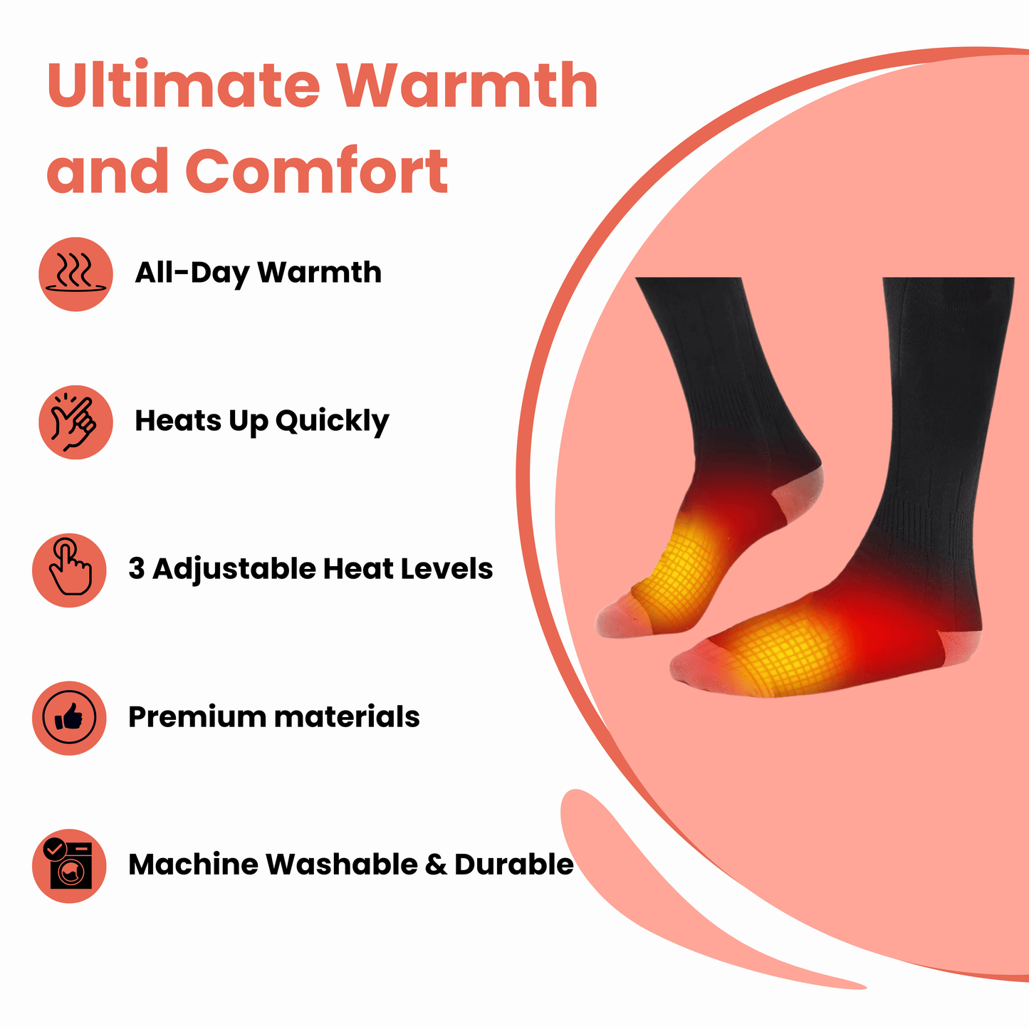 Blemnon 2024 Heated Socks