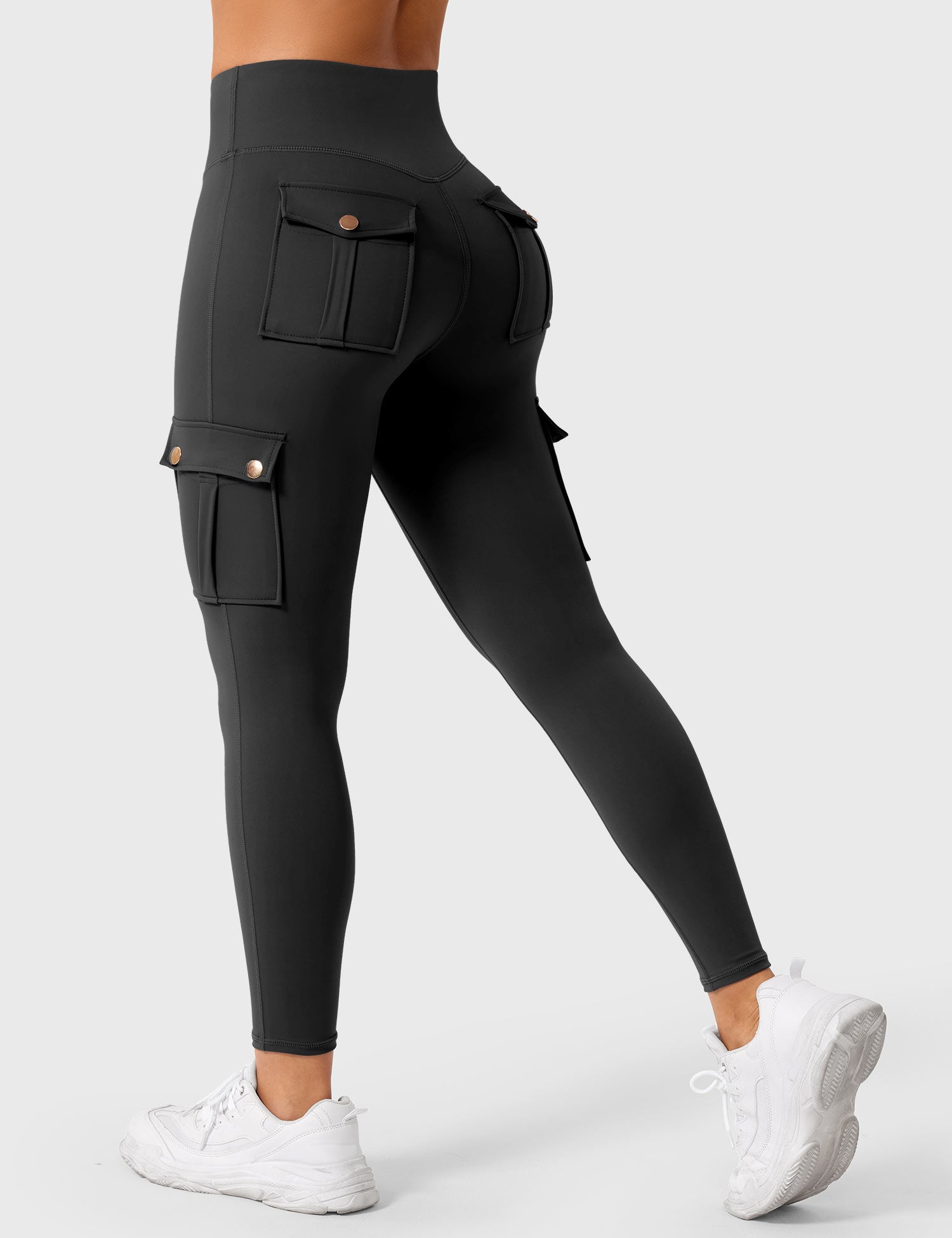 CARGO FLEX - High-Waisted Compression Workout Leggings with Pockets