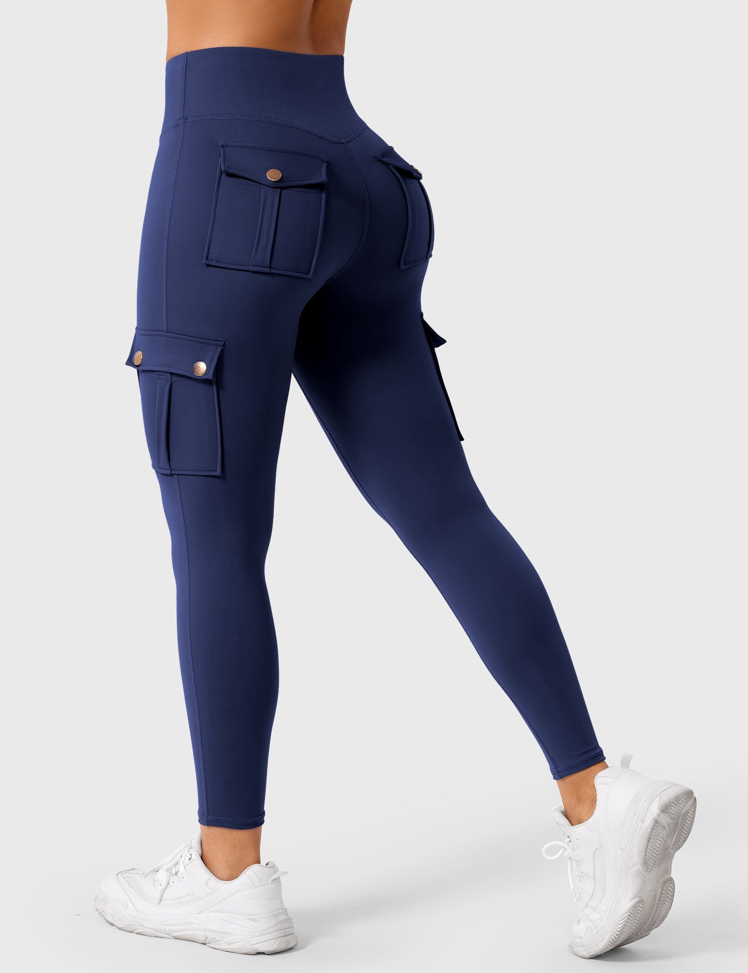 CARGO FLEX - High-Waisted Compression Workout Leggings with Pockets