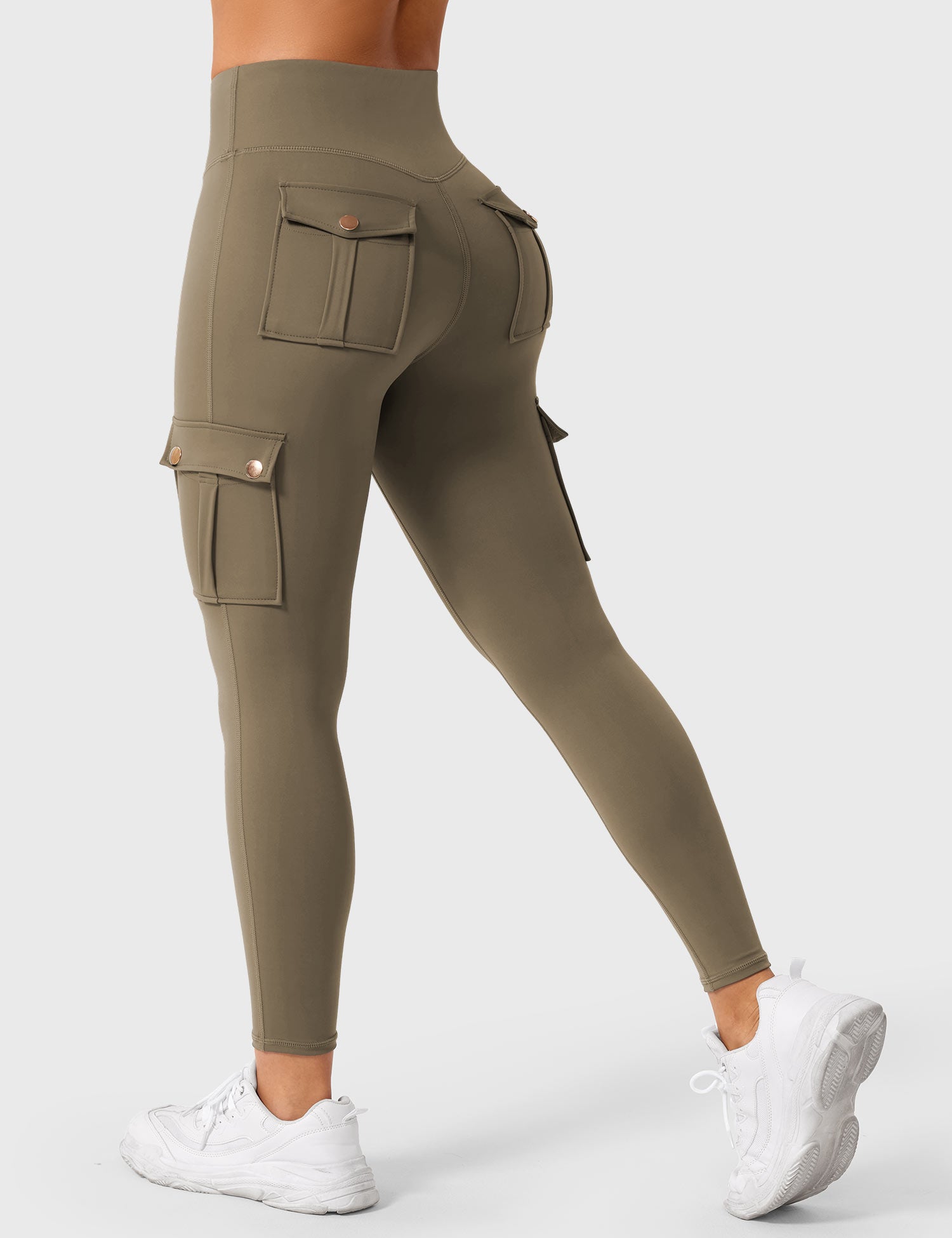 CARGO FLEX - High-Waisted Compression Workout Leggings with Pockets