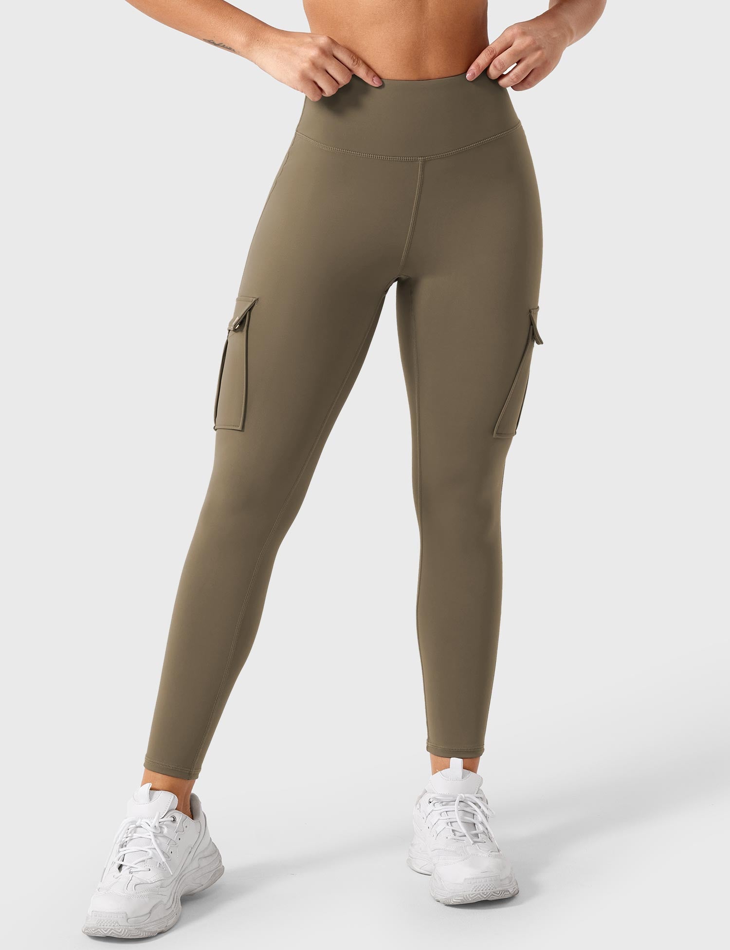 CARGO FLEX - High-Waisted Compression Workout Leggings with Pockets