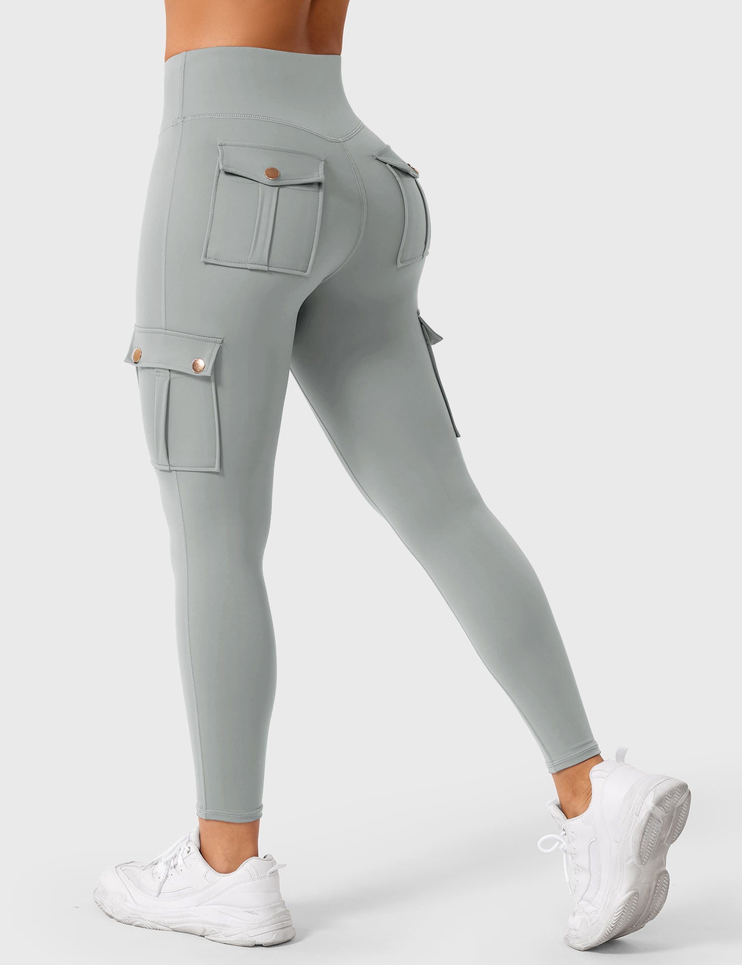 CARGO FLEX - High-Waisted Compression Workout Leggings with Pockets