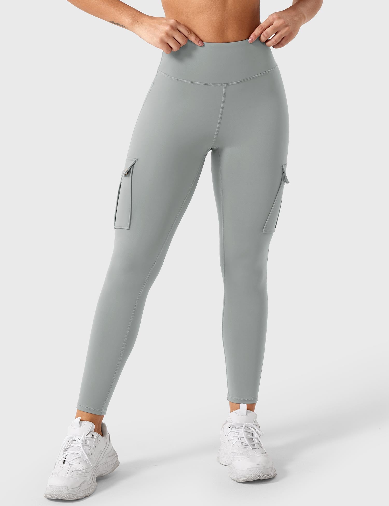 CARGO FLEX - High-Waisted Compression Workout Leggings with Pockets