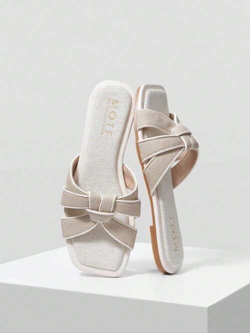 Women’s Square Toe Flat Sandals – Minimalist Summer Shoes for Vacation, School & Everyday Wear - Image 3