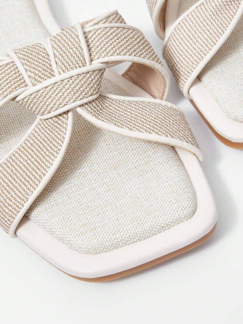 Women’s Square Toe Flat Sandals – Minimalist Summer Shoes for Vacation, School & Everyday Wear - Image 4