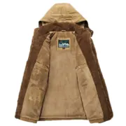 Men's Winter Jacket Waterproof | Ski Snow Jacket Warm Fleece Coat - Image 2