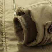 Men's Winter Jacket Waterproof | Ski Snow Jacket Warm Fleece Coat - Image 3