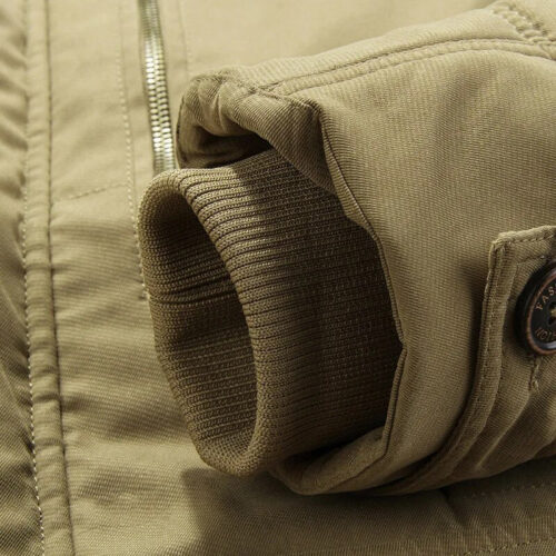 Men's Winter Jacket Waterproof | Ski Snow Jacket Warm Fleece Coat - Image 3