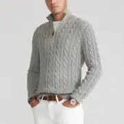 Warm & Soft Men’s Sweater – Cozy Winter Knitwear - Image 2