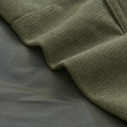 Men's Vintage Corduroy Stand Collar Single Breasted Slim Short Coat - Image 4