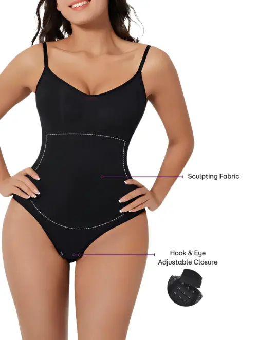 Snatched Shapewear Bodysuit - Image 2