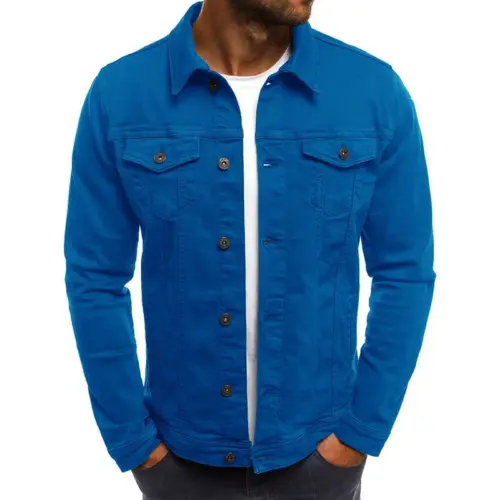 Men's Vintage Casual Workwear Field Jacket - Image 3