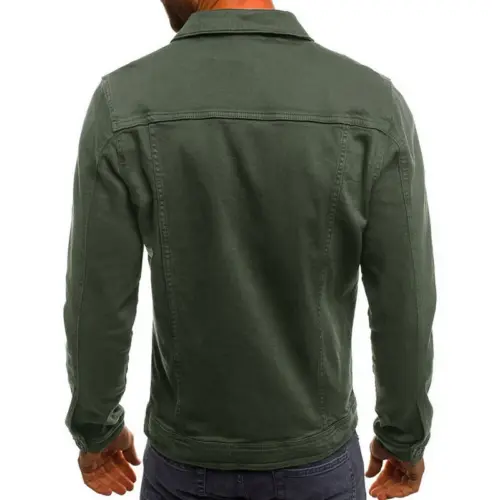 Men's Vintage Casual Workwear Field Jacket - Image 2