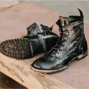 Araminta Vintage Leather Women's Boots – Timeless Elegance Meets Modern Comfort - Image 2