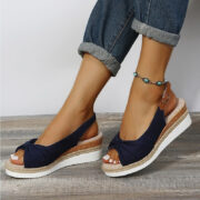 Orthopedic sandals with toe tips