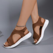 Ortho Cushioned Knit Upper Sport Sandals - Image 6