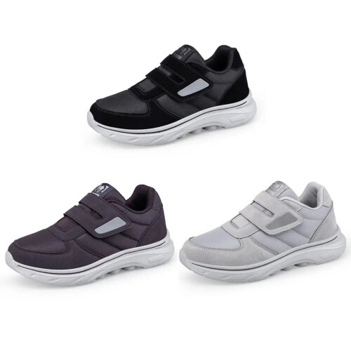 Unisex Diabetic Orthopedic Walking Shoes with Adjustable Closure for Swollen Feet - Image 5