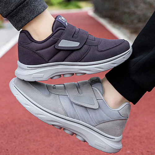 Unisex Diabetic Orthopedic Walking Shoes with Adjustable Closure for Swollen Feet - Image 3