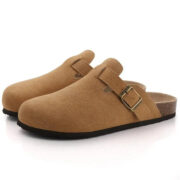 Women's Orthopedic Suede Cork Slippers - Image 2