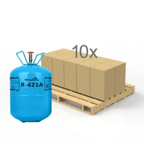 R421A Refrigerant 25 LBS QTR PALLET (10 Cylinders)