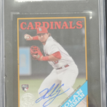 2023 Topps - Nolan Gorman 88BA-NG - Black 88 Topps Auto /199 - SGC 9 / 10