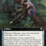 Wishclaw Talisman (Extended Art) - Throne of Eldraine (ELD)