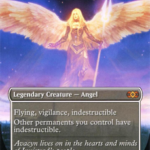 Avacyn, Angel of Hope (Borderless) - Double Masters (2XM)
