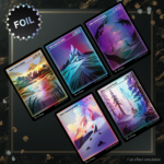 Secret Lair Drop: PixelSnowLands.jpg - Traditional Foil Edition