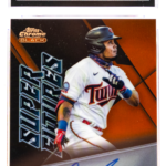 2021 Topps Chrome Black - Luis Arraez SFA-LA - Orange Refractor /25 - CSG CGC 10 / 10