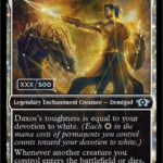 Daxos, Blessed by the Sun (Serial Numbered) - March of the Machine: Multiverse Legends (MUL)