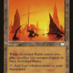 Scorched Ruins - Weatherlight (WTH)