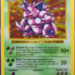 Nidoking - Base Set (Shadowless) (BSS) - Unlimited Holofoil