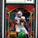 2020 Panini Select - Tua Tagovailoa 45 - Maroon /149 - CSG 9.5