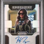 2022 Panini Prizm Nascar - Hailie Deegan SSHD - Spotlight Signatures - PSA 10