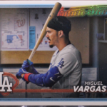 2024 Topps Series 2 - Miguel Vargas 541 - Gold Mirror