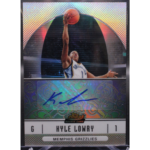 2006-07 Topps Finest Rookie Refractor Kyle Lowry 58 Rookie Auto