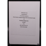 2024 Topps Finest UFC - Sharabutdin Magomedov RFA-SM - Blue Checkerboard Auto /75