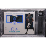 2021 Panini Encased Football - Devonta Smith RCA-DS - Rookie Dual Swatches /25 - Beckett 9