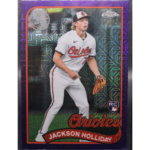 2024 Topps Update Chrome Silver Pack - Jackson Holliday T89CU-62 - Update 35th Anniversary Purple /75