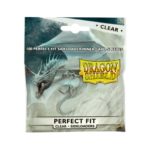 Dragon Shield Sleeves: Clear Perfect Fit Sideloaders (100-Pack)