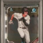 2019 Topps Bowman Draft - Corbin Carroll BDC125 - Chrome - PSA 10