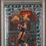 2022 Donruss Optic - Kenny Pickett DT-KP - Downtown - PSA 9