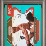 2022 Panini Prizm UFC - Paddy Pimblett 88 - Teal Prizm /49 - PSA 9