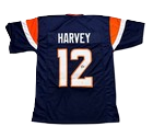 RJ Harvey Signed Autographed  Custom Jersey JSA COA