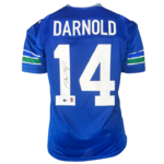 Sam Darnold Signed Autographed Seattle Seahawks Custom Jersey (Beckett COA)